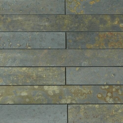 Strip Cladding Calibrated Cleft Slate Multi-Coloured
